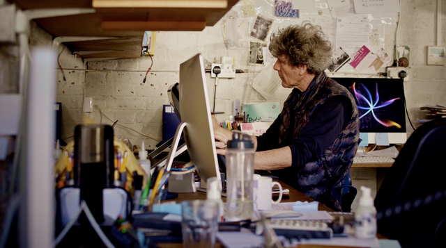 Stephen Einhorn working on a CAD design at his computer. A video showing how a ring is made from start to finish. Music has been added to the film.